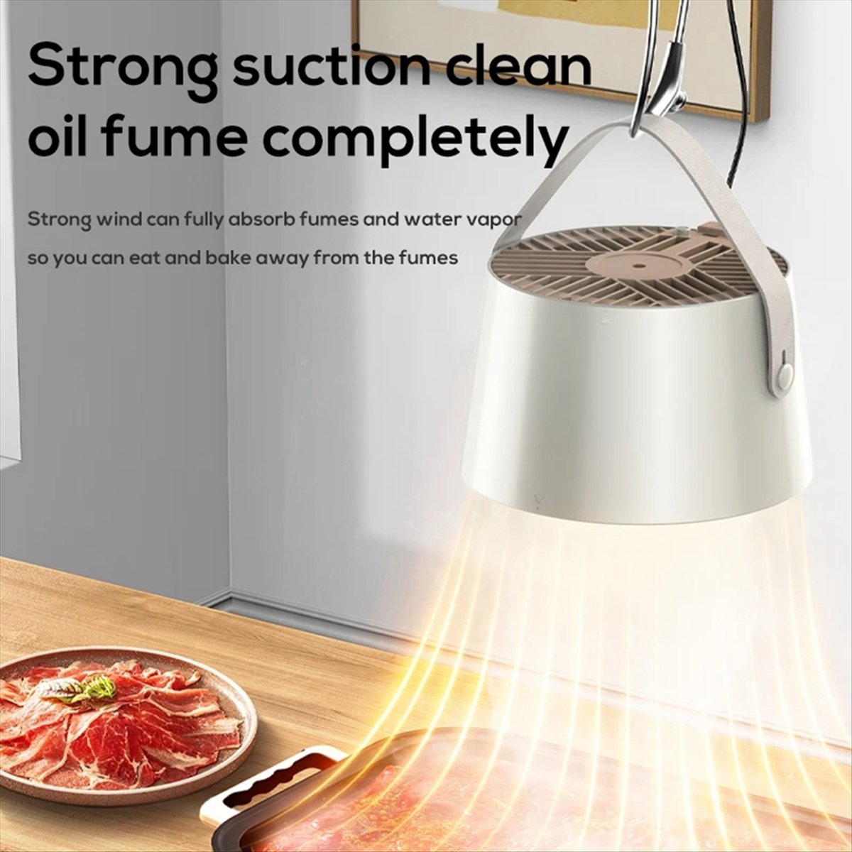 Commercial Kitchen Ventilation - M10K Taşınabilir Davlumbaz Mutfak Egzoz Fanı