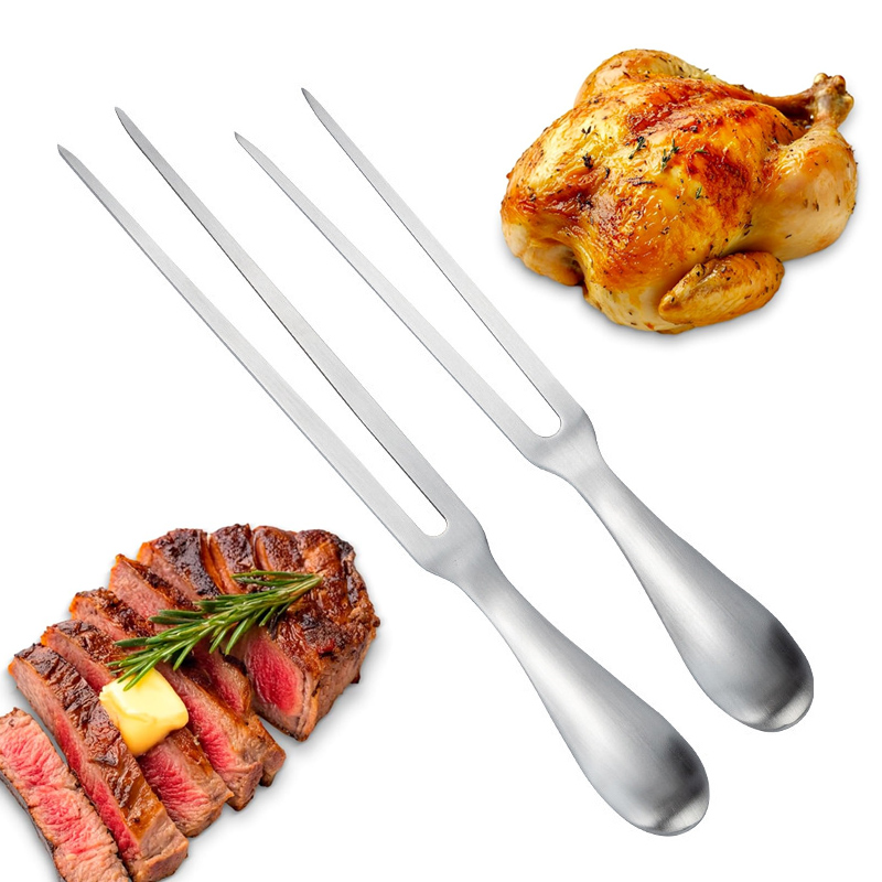 Commercial Kitchen Utensils - 304 Paslanmaz Çelik Et Kesme Çatalları