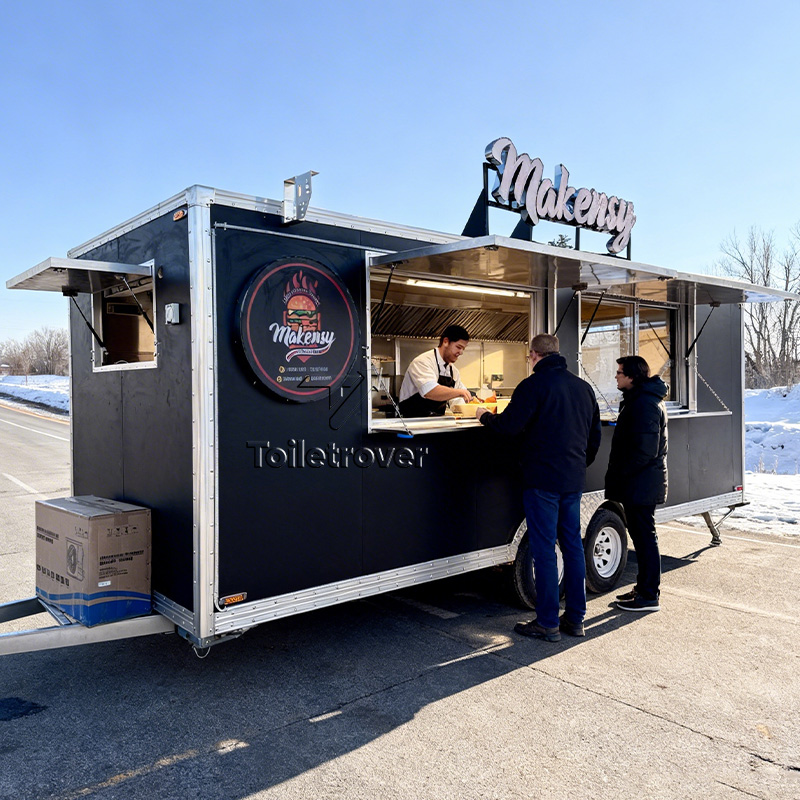 Commercial Kitchen Trailer - Mobil Mutfak Yemek Treyleri Paslanmaz Çelik
