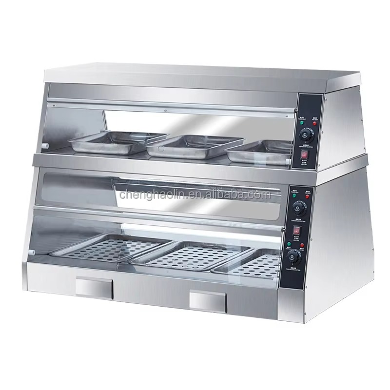 Commercial Kitchen Accessories - Gıda Isıtma Hamburger Kızarmış Tavuk Elektrikli