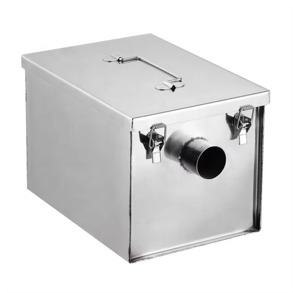 Commercial Kitchen Grease Trap - Por 5GPM ticari mutfak paslanmaz çelik