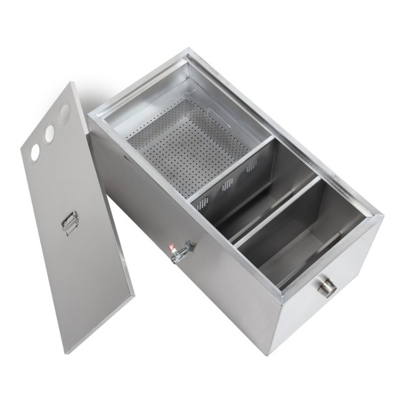 Paslanmaz çelik yağ tutucu yağ - Commercial Kitchen Grease Trap incelemesi ve fiyatı