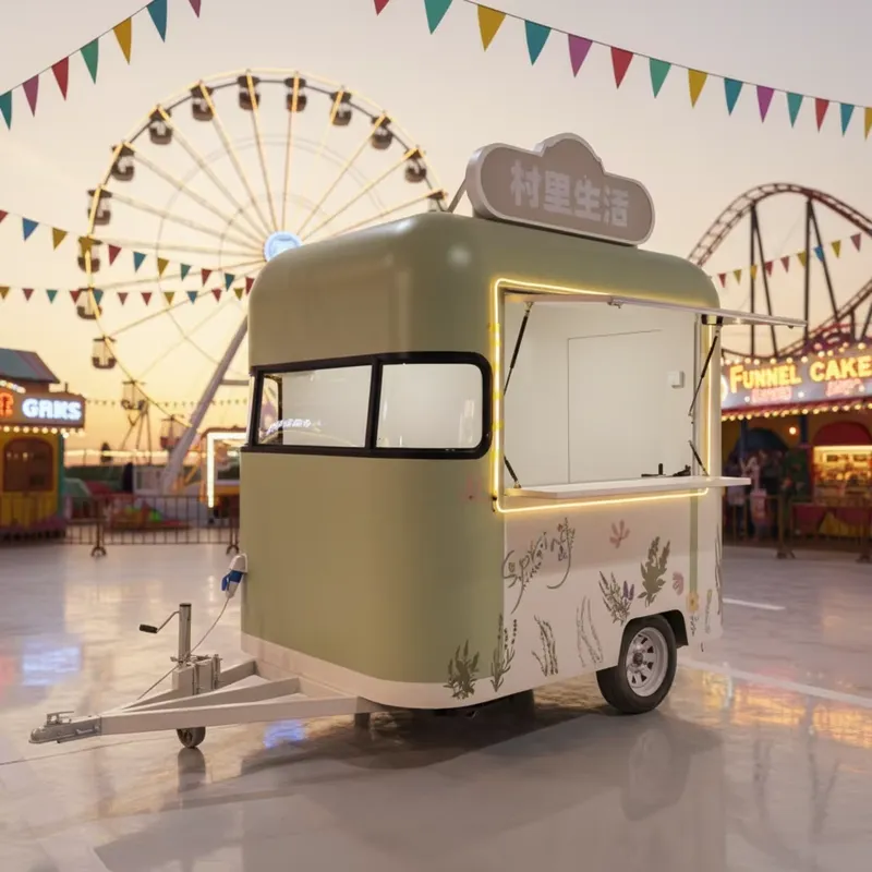 Burger, Dondurma, Kahve, Taco  - Commercial Kitchen Trailer incelemesi ve fiyatı