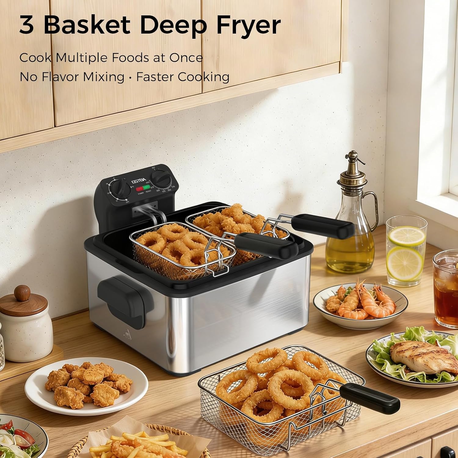 3 Sepetli Elektrikli Fritöz, 4 - Commercial Kitchen Appliance incelemesi ve fiyatı