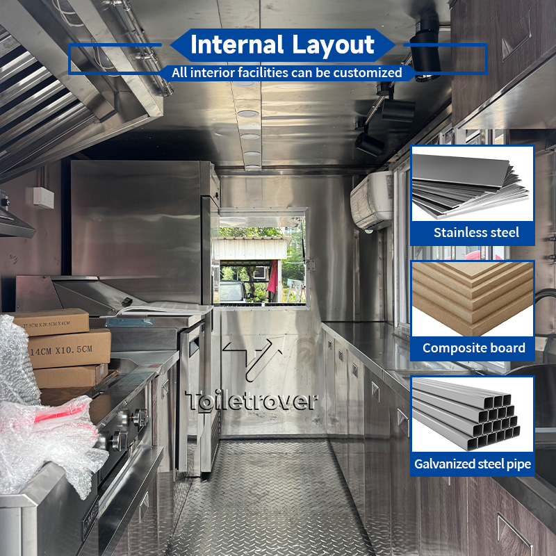 Mobil Mutfak Yemek Treyleri Pa - Commercial Kitchen Trailer incelemesi ve fiyatı