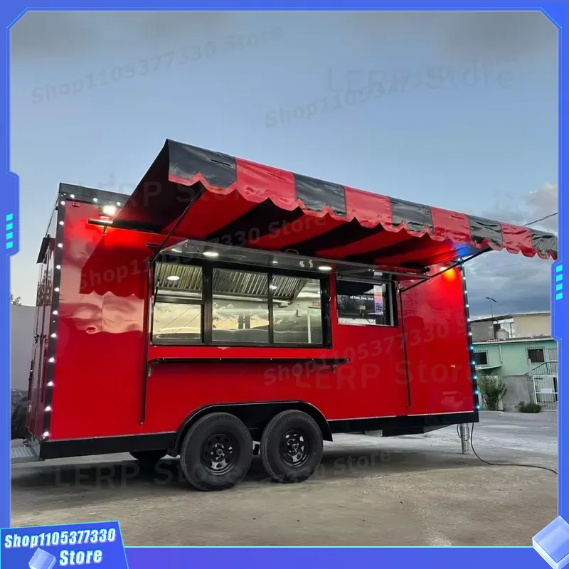 EPA Uyumlu Mobil Yiyecek Römor - Commercial Kitchen Trailer incelemesi ve fiyatı
