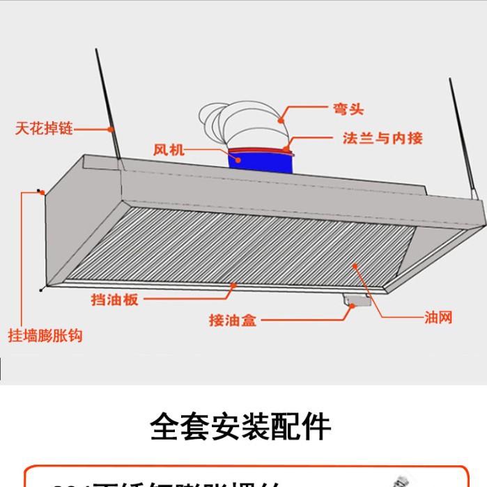 Kurulum gerektirmeyen Ticari G - Commercial Kitchen Hood Installation incelemesi ve fiyatı