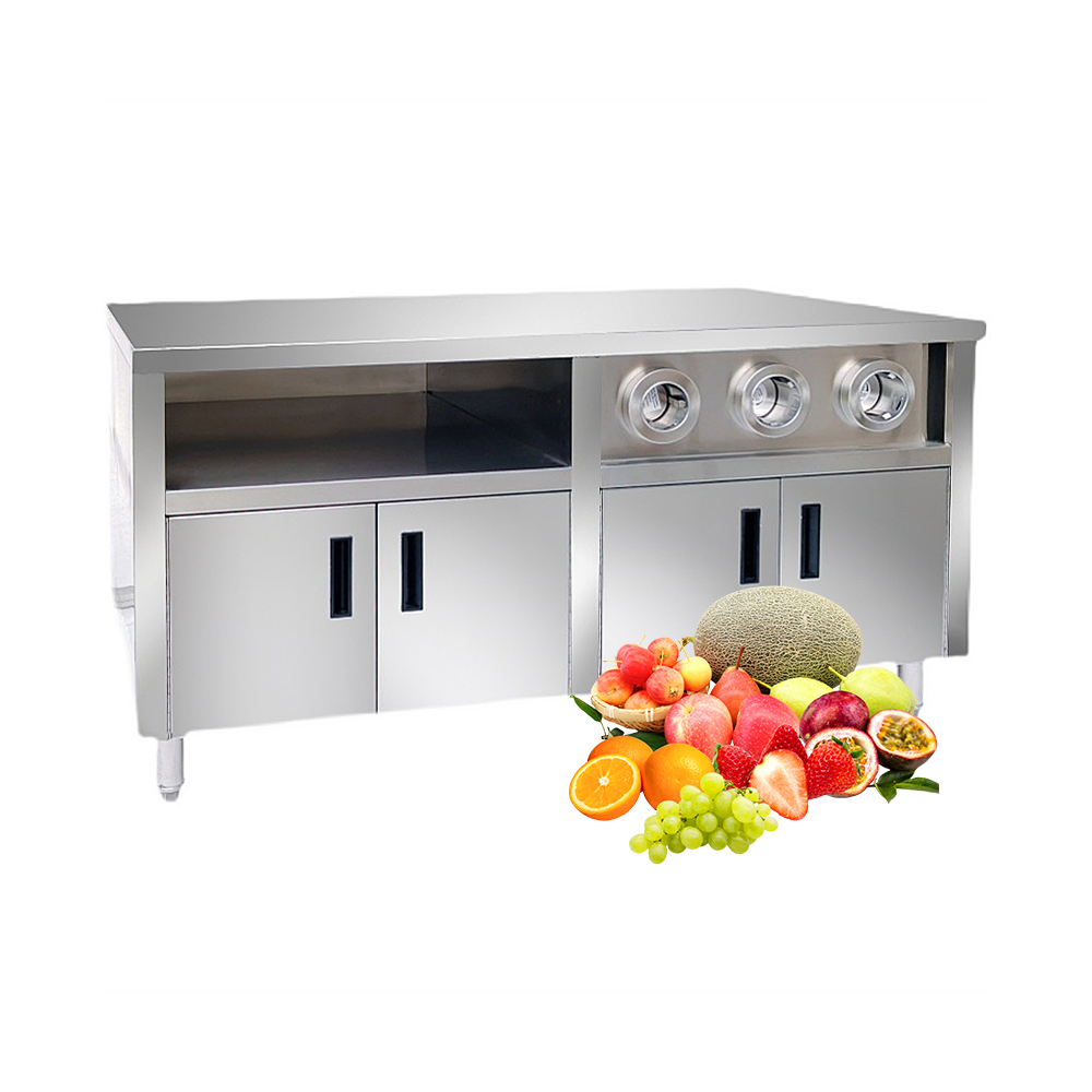 Paslanmaz Çelik Fast Food & Re - Commercial Kitchen Island On Wheels incelemesi ve fiyatı