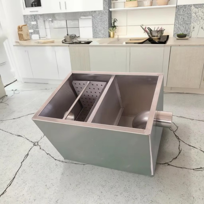 Restoran için yeni paslanmaz ç - Commercial Kitchen Grease Trap incelemesi ve fiyatı